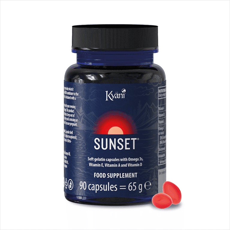 Amare Sunset supplement review – softgel avondformule met omega-3, antioxidanten en vitamine D3