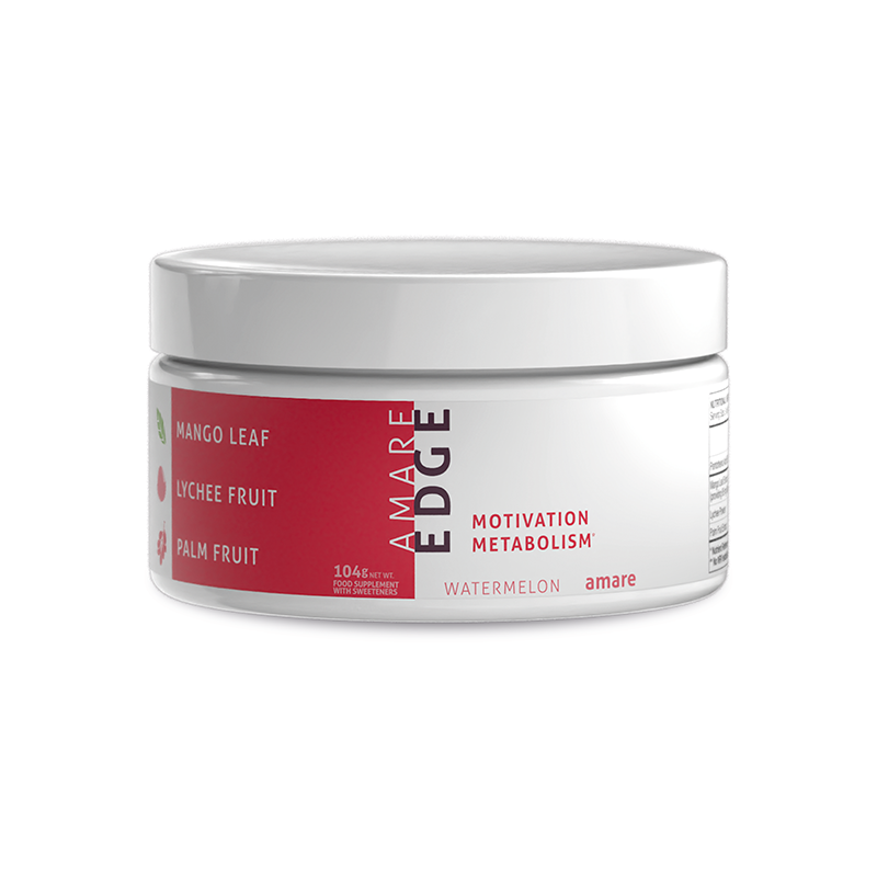 Amare EDGE is een nootropic blend die mentale helderheid, motivatie en creativiteit bevordert.